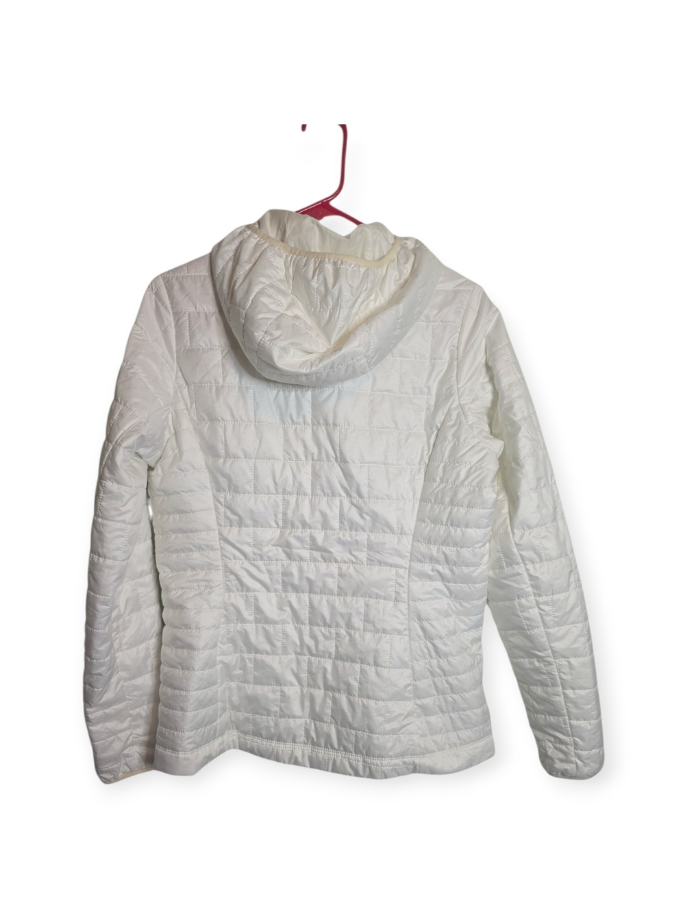 Women's Patagonia Nano Puff jacket in white, size medium - Picture 2 of 5
